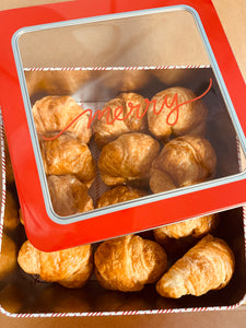 Holiday Baked Assorted pastries in a Gift Tin